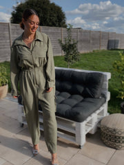 KHAKI jumpsuit