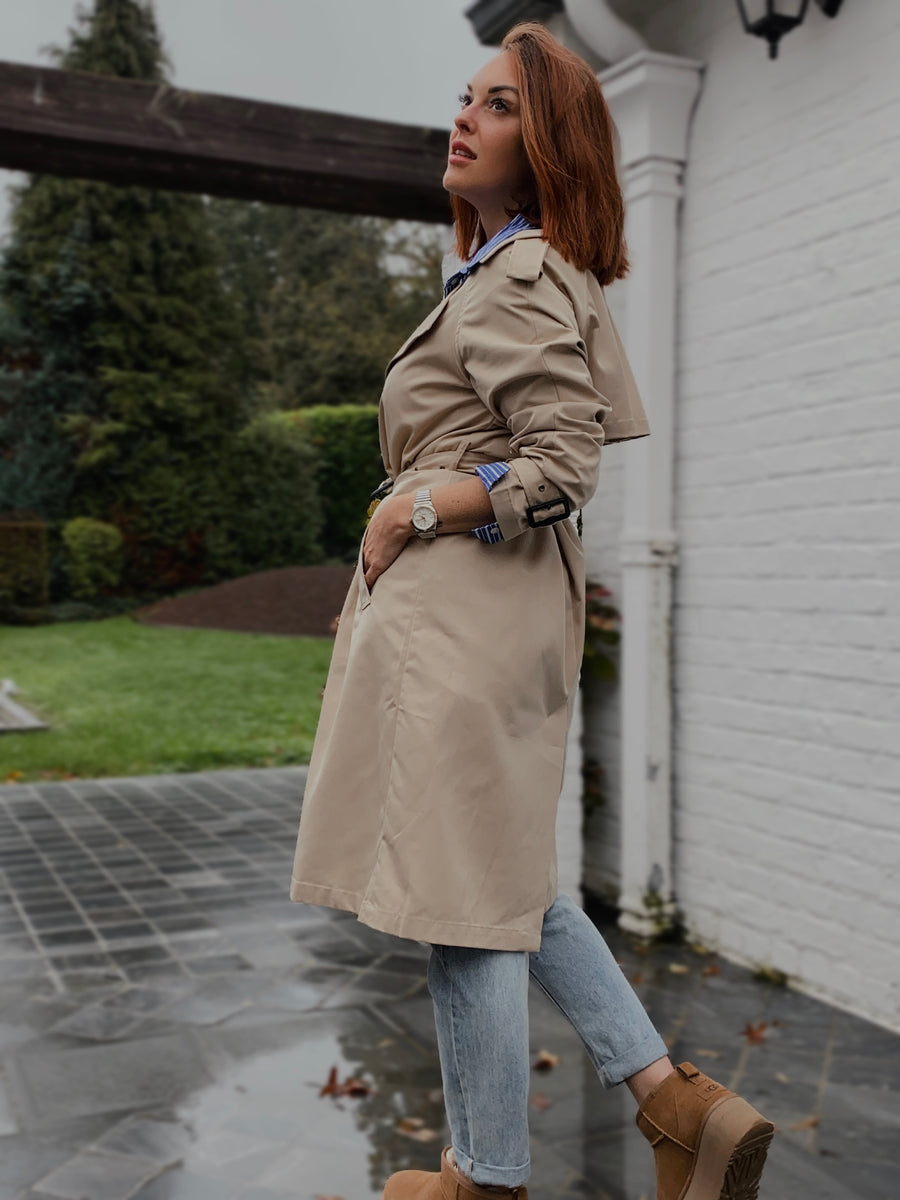 CAMEL trench coat