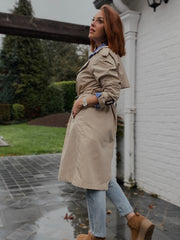 CAMEL trench coat