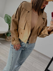 Short trench coat