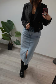 Short blazer Black